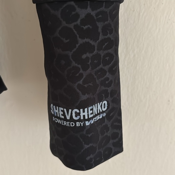 WSI LA PANTERA BLUE LEOPARD FULL ZIP LONGSLEEVE SHIRT - Picture 2 of 7